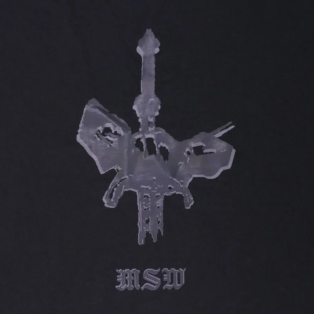 Los Angeles Apparel 6.5oz Black Garment Dyed Short Sleeve T Shirt Unisex Small